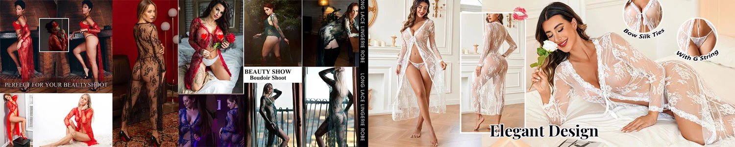 sexy robe lingerie At ByGoods.com